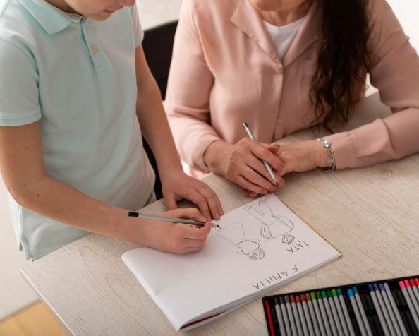 مشاوره کودک و نوجوان 1 آزمون ترسیم خانواده